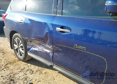 2017 Nissan Pathfinder Sl from USA, damaged, VIN 5N1DR2MM0HC684683